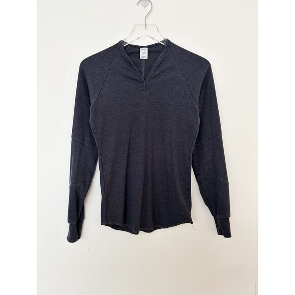 4-RTH For Earth Thermal V Neck Knit Top Women's Size Small - Picture 1 of 5